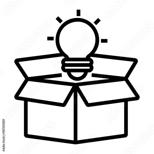 innovative Line Icon