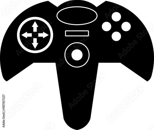Gaming Icon Silhouette