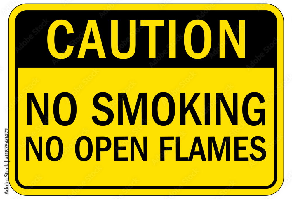 No smoking sign No smoking sign