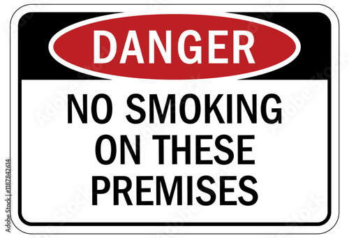 No smoking sign no smoking on these premises