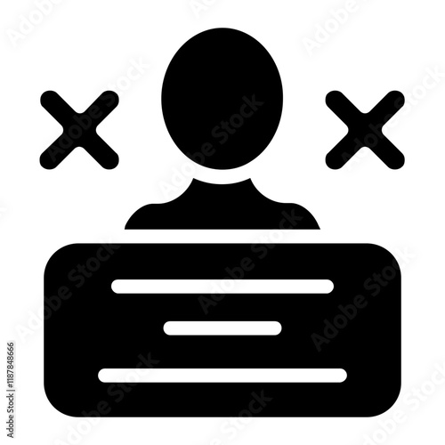 Demonstration Solid Icon