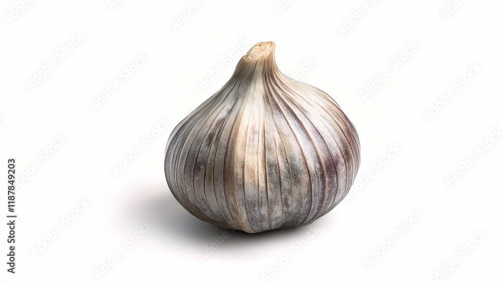 Obraz premium Fresh Fennel Bulb Isolated on a White Background for Culinary Use