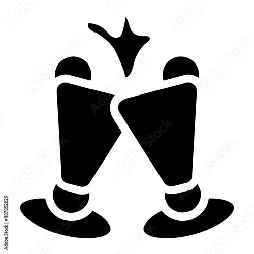 Cheers Solid Icon