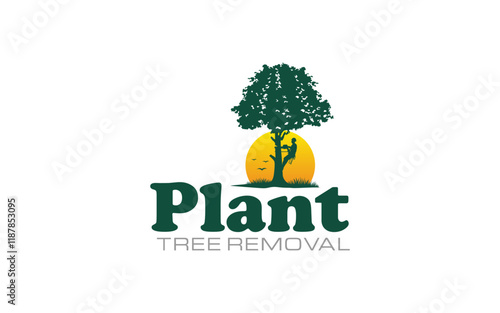 Illustration graphic vector for professional and eco-friendly wood-cutting business logo design template