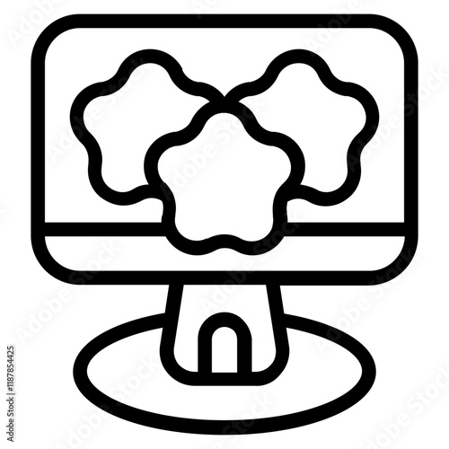 Review Line Icon