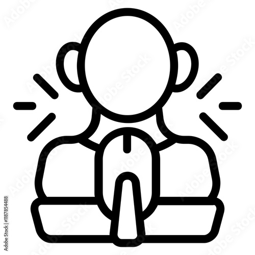 Dubbing Line Icon