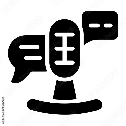 Dubbing Solid Icon