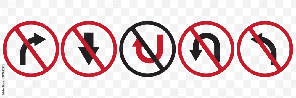 Go Straight This Way One Way Only U Turn Left and Right Black Arrow Sign Direction Icon Set. Vector Image. eps 10. Go Straight This Way One Way Only U Turn Left and Right Black Arrow Sign Direction Icon Set. Vector Image. eps 10.