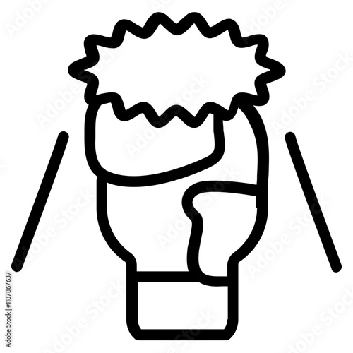 Action Line Icon