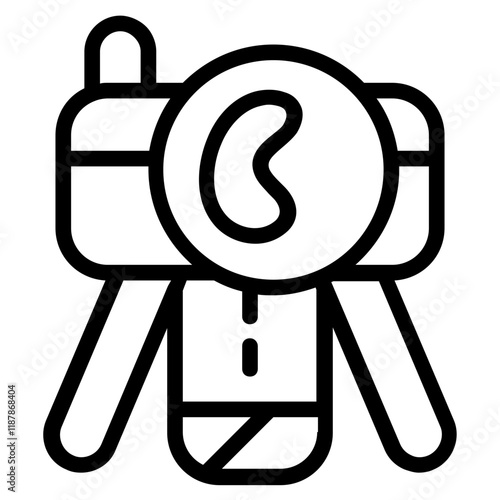 Documentary Line Icon