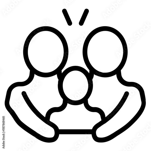 Family Line Icon