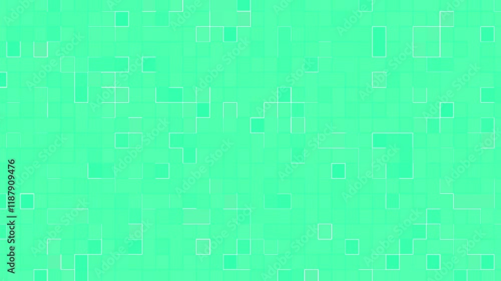 Abstract Green Geometric Background Animation. Minimalistic Looping Motion Design Abstract Green Geometric Background Animation. Minimalistic Looping Motion Design