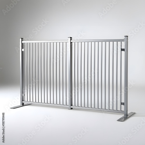 Wallpaper Mural A metal railing with bars Torontodigital.ca