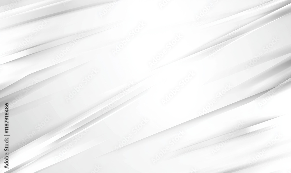 Fototapeta premium Abstract white background with geometric shapes