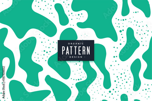 abstract organic blob shape pattern background design