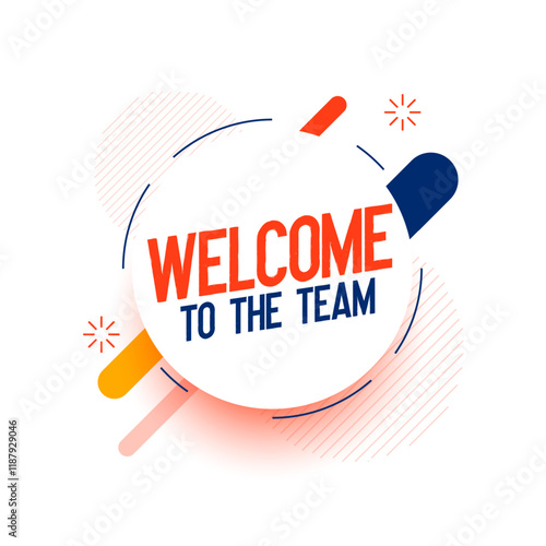 joyful welcome background for your new employees