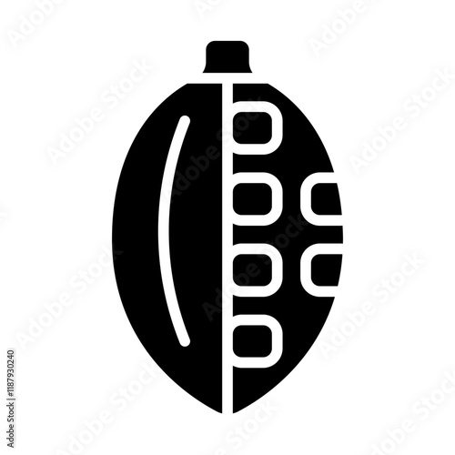 Kakao Solid Icon