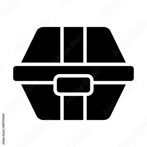 Lunch Box Solid Icon