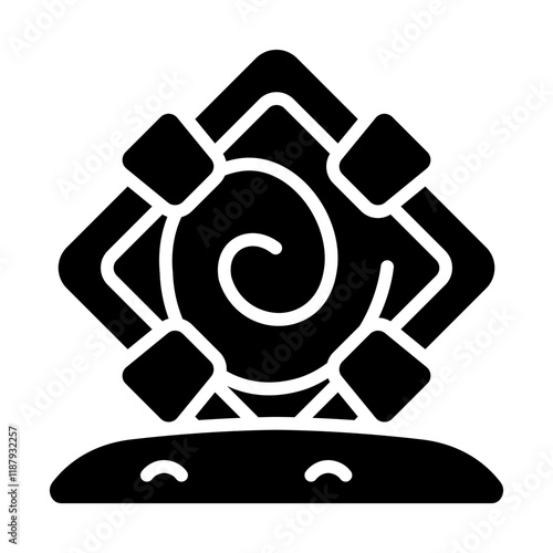 Magic Portal Solid Icon