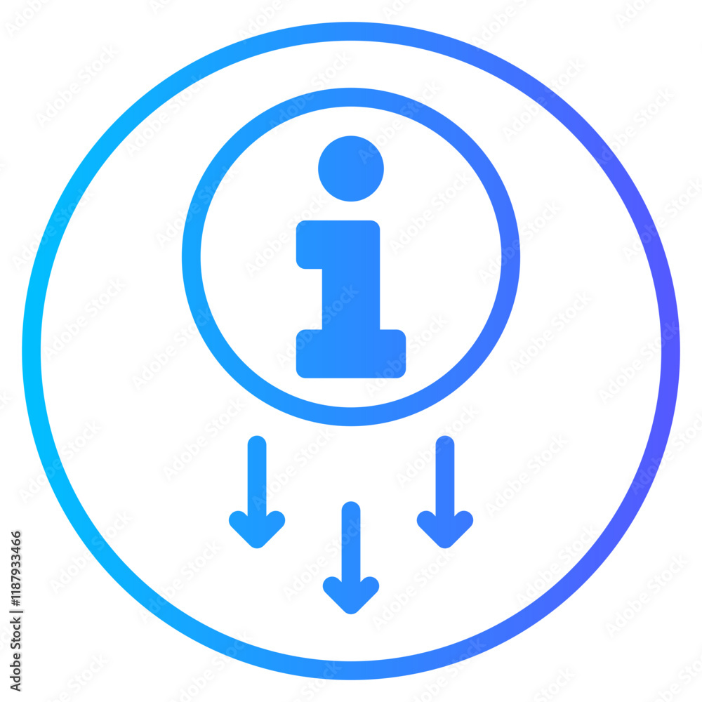 down arrow gradient icon down arrow gradient icon