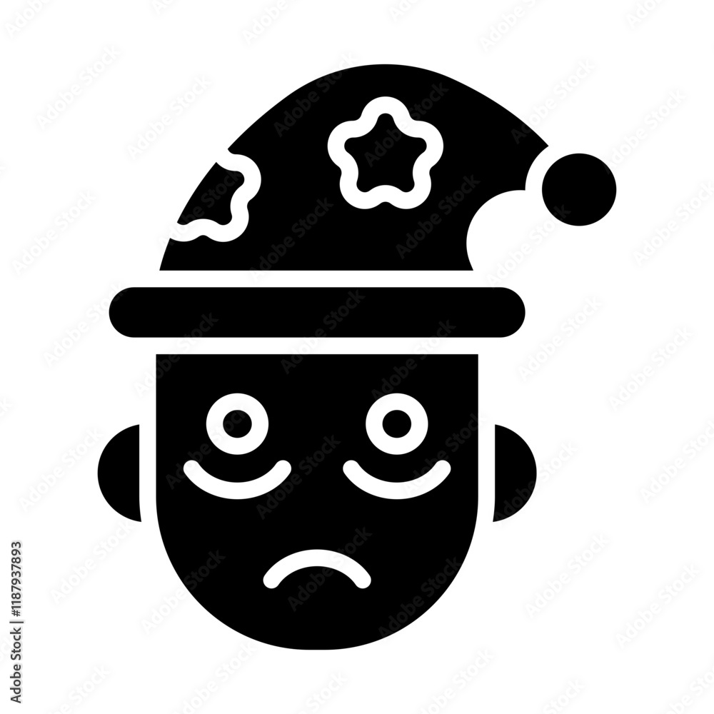 People Sleepless Solid Icon People Sleepless Solid Icon