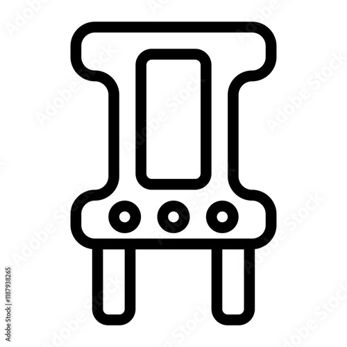 Ph Meter Line Icon