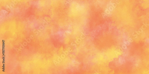 Abstract yellow watercolor background texture, watercolor vector art background for cards, Abstract blurred gradient background in vibrant colors, Abstract watercolor digital art painting soft focus .