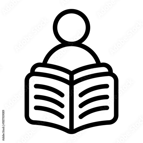 Reading Line Icon