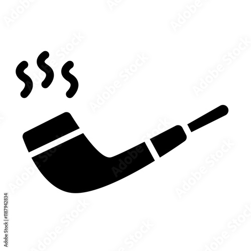 Tobacco Solid Icon