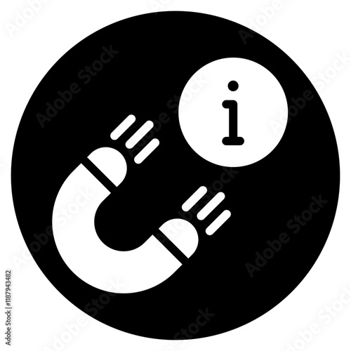 attract glyph icon