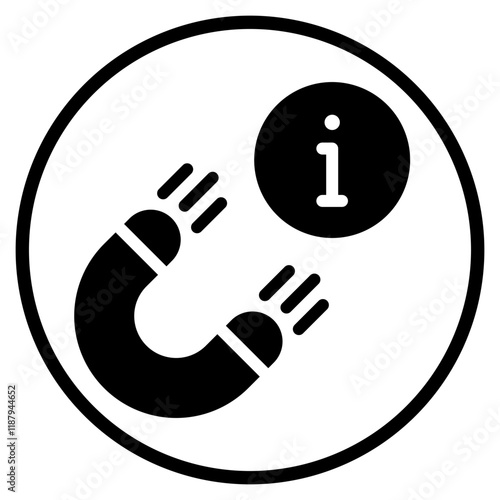 attract glyph icon