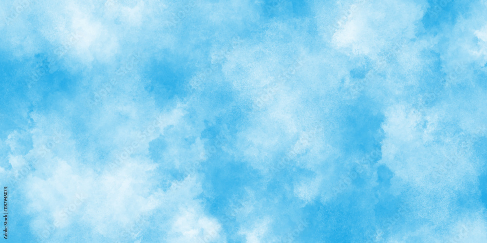 abstract blurred and grainy Blue powder explosion on white background, blue sky with white cloud Watercolor stain with hand paint, abstract blue sky watercolor background. abstract blurred and grainy Blue powder explosion on white background, blue sky with white cloud Watercolor stain with hand paint, abstract blue sky watercolor background.