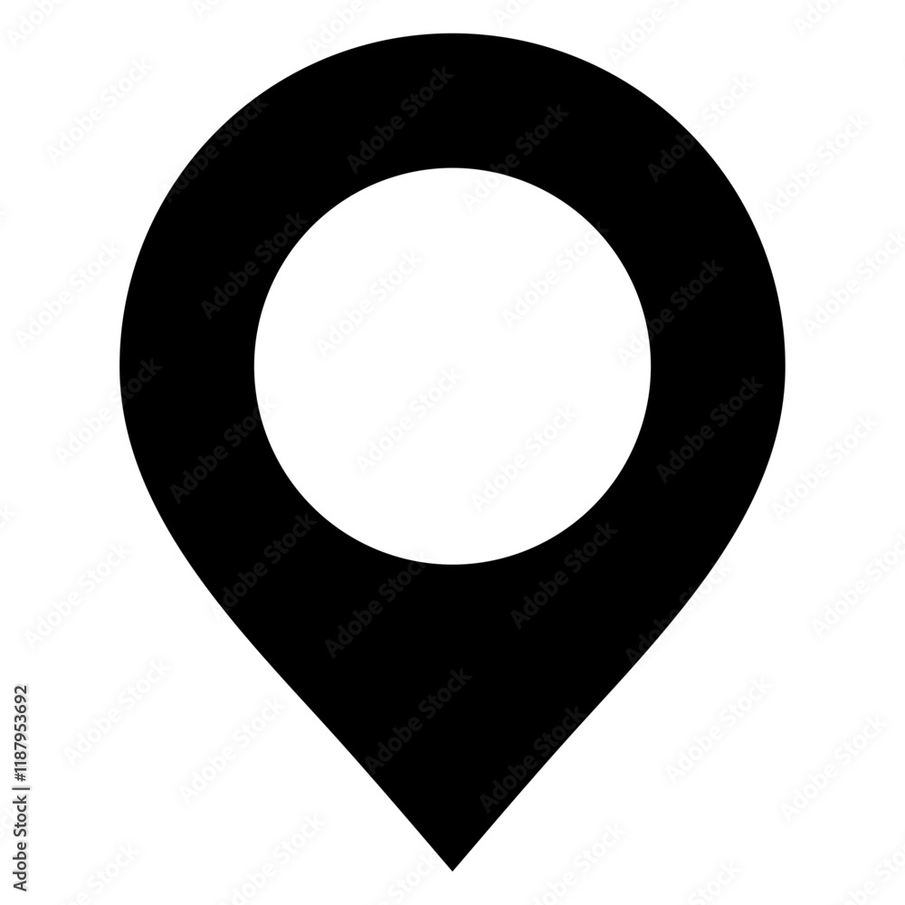 Location Icon Element For Design