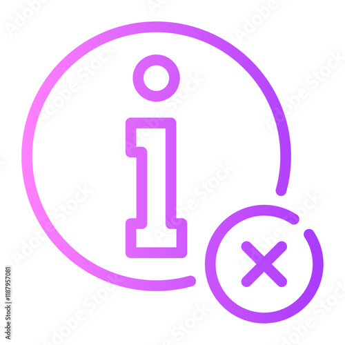 lie gradient icon