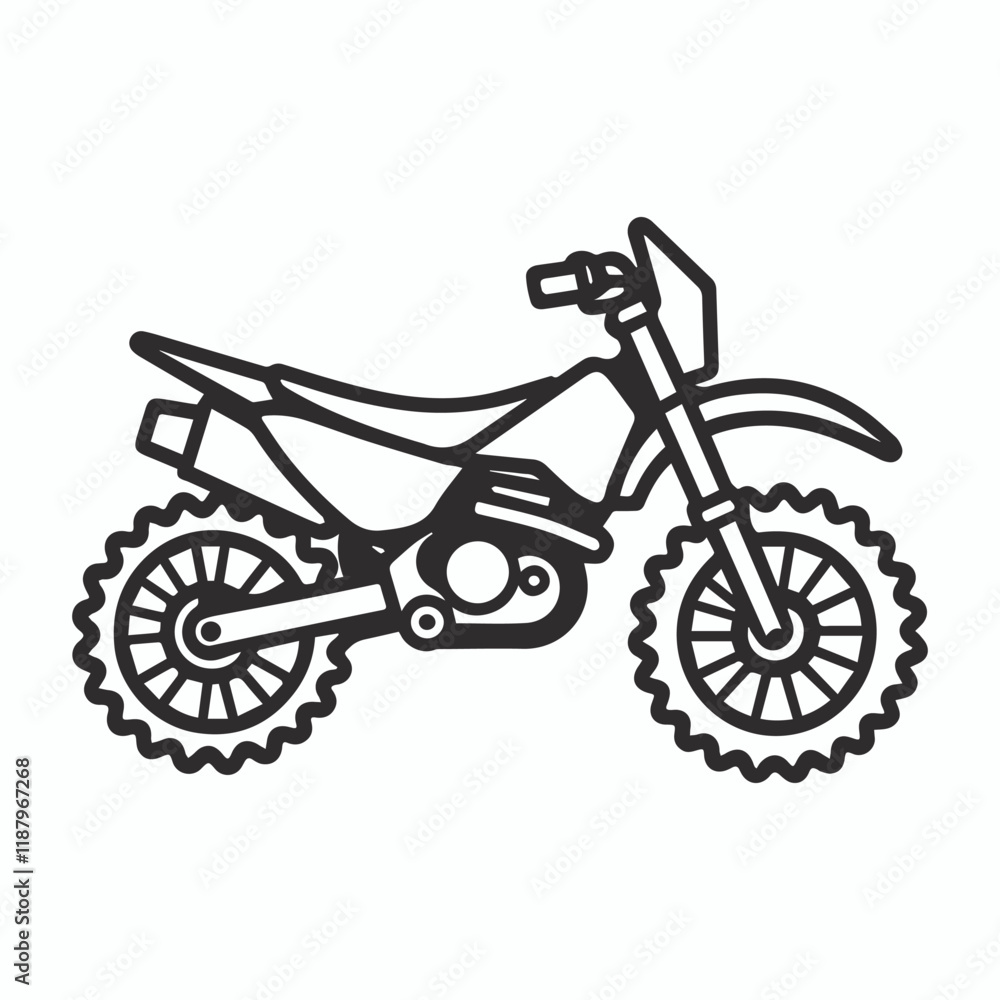 Motorcycle Silhouette, Transportation, Motorbike Vector Illustration, Big Bike Motorcycle Silhouette, Transportation, Motorbike Vector Illustration, Big Bike