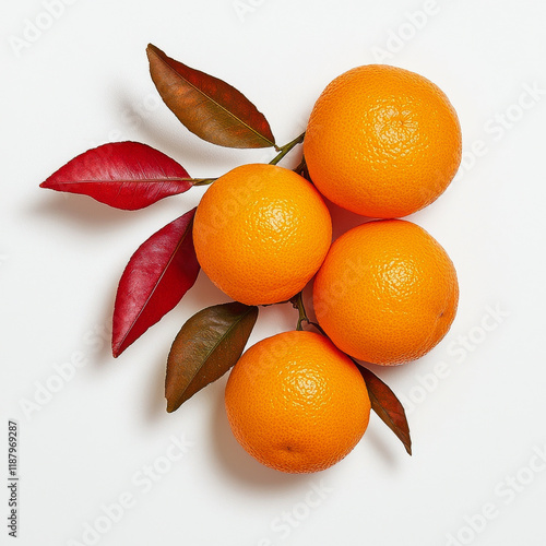 Vibrant oranges & autumn leaves: A burst of fresh citrus!