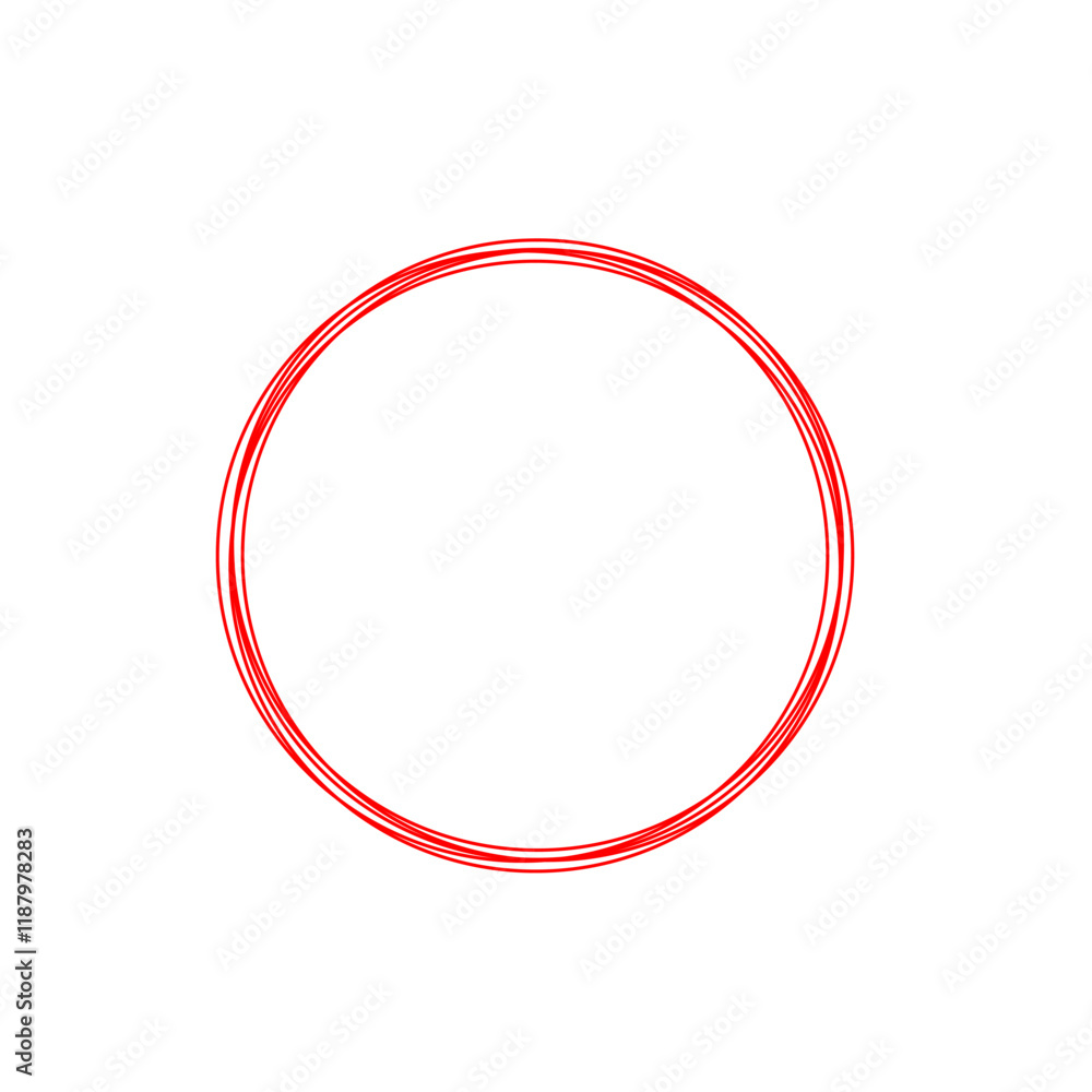 Hand drawn circle highlighter line sketch set. Vector marker circular lines, doodle round circles for message note mark design element. Pencil or pen bubble sketch. Vector illustration Hand drawn circle highlighter line sketch set. Vector marker circular lines, doodle round circles for message note mark design element. Pencil or pen bubble sketch. Vector illustration