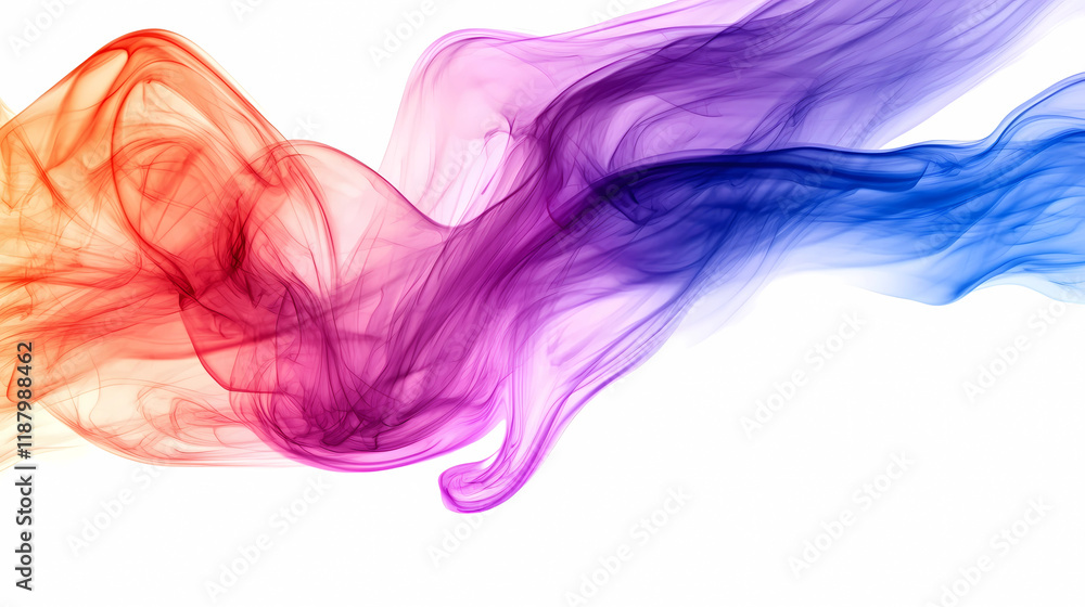 Artistic Ink Swirl Design with Overlapping Fluid Colors Artistic Ink Swirl Design with Overlapping Fluid Colors