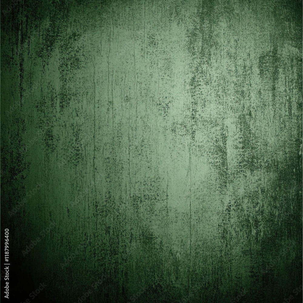 Fototapeta premium Green Grunge Texture Background