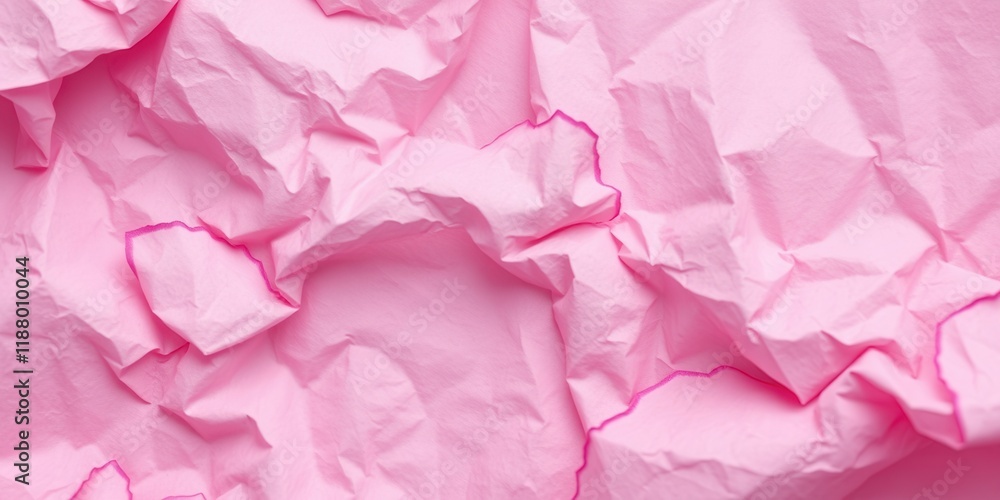 custom made wallpaper toronto digitalA Close-Up View of the Abstract Texture of a Crinkled Pink Paper Sheet