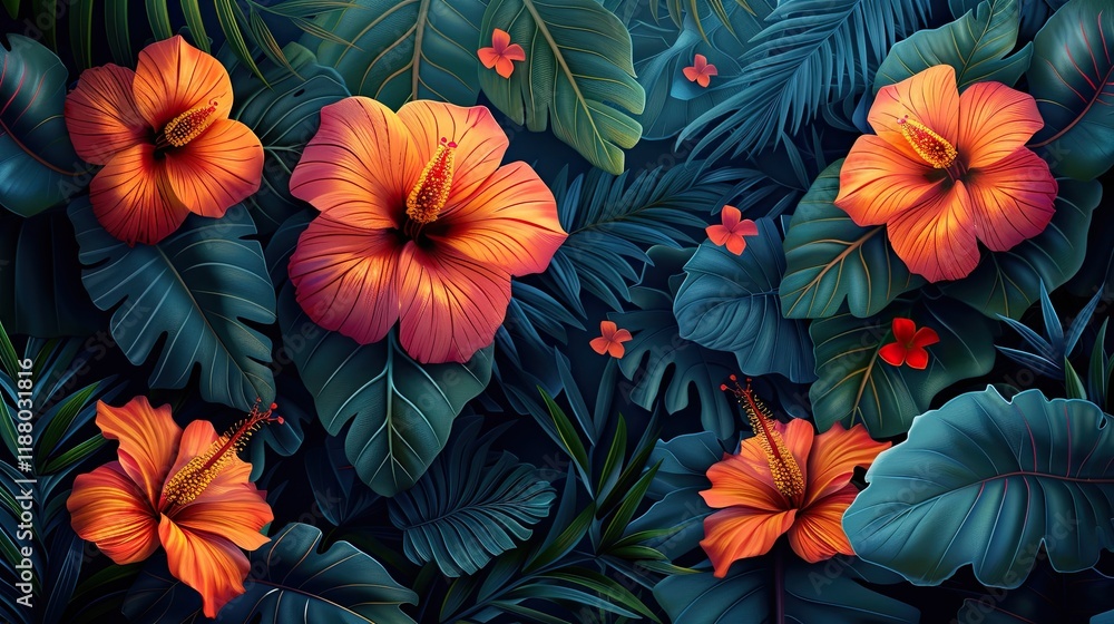 Exploring the Rainforest: A discovery of rare flowers in the rainforest Exploring the Rainforest: A discovery of rare flowers in the rainforest