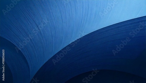 abstract dark and blue pastel color wallpaper with simple curve pattern at side and blank