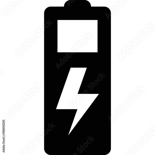 Simple vector icon battery

