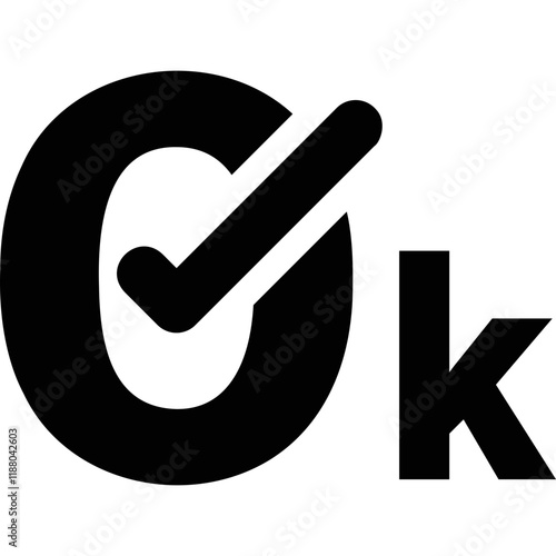 Simple vector icon accept
