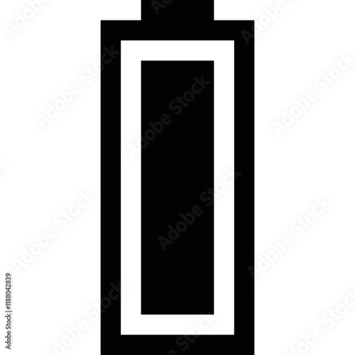 Simple vector icon battery