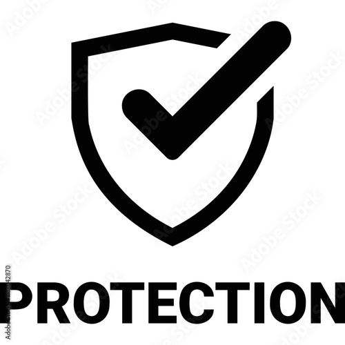 Simple vector icon protection