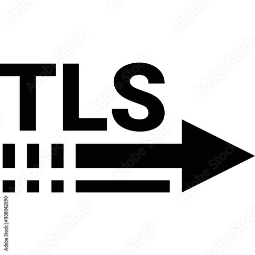 Simple vector icon tls
 photo