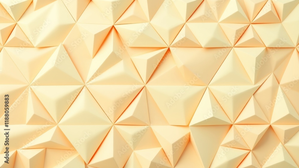 A seamless abstract pattern of interlocking pale yellow triangles, forming a textured and geometric surface, creates a dynamic and visually captivating background. A seamless abstract pattern of interlocking pale yellow triangles, forming a textured and geometric surface, creates a dynamic and visually captivating background.