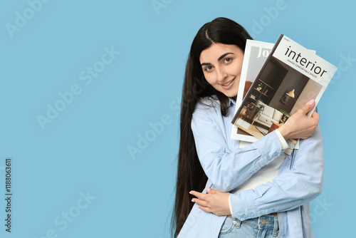 Beautiful young happy woman...