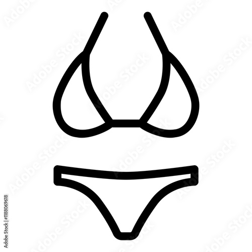 bikini Line Icon
